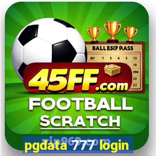 pgdata 777 login